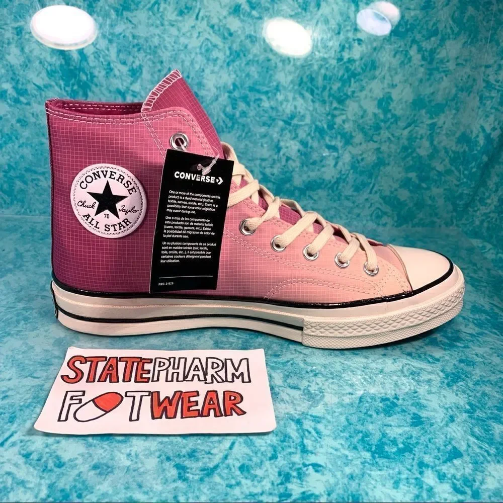 Converse Chuck 70 Hi Primaloft 'Rose Maroon' Men’s Pink High Top Shoes - Picture 2 of 6